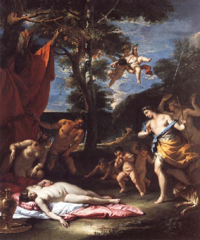 RICCI, Sebastiano Bacchus and Ariadne oil painting picture